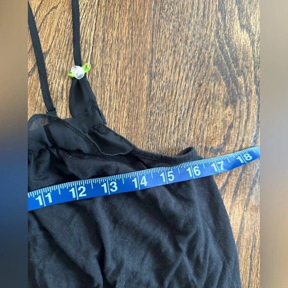 Betsey JohnsonY2k Black Night Gown Size Small Black T406 - Picture 10 of 12